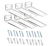 Zerodeko 1 Jeu Support De Chaussure Empileur De Chaussures Entrée Chaussure Flottante Autocollants Rester Raclette Armoire Piédestal Afficher Hommes Dessiner Acrylique Transparent 6 Pièces