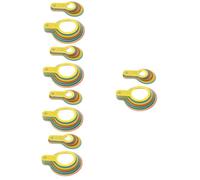 Zerodeko 10 Ensembles Calibreuse De Fruits Outil Poires Cercle Calibreur De Mesure Anneau De Mesure De Fruits Mesure Du Diamètre Des Fruits Mesure Des Fruits Jauge à Fruits Plastique