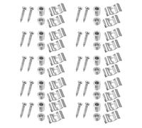 Zerodeko 10 ensembles Guitar String Lock Pegs For Electric And Acoustic Guitars Metal String Tuning Machine Accessories With Noise Reduction And Sustain Enhancement