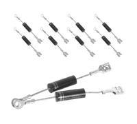Zerodeko 10 Pièces Diode Haute Tension Unidirectionnelle en Métal pour Pièces de Rechange de Four à Micro-ondes, Stabilité du Courant et Résistance aux Chocs pour Réparation de Four