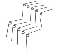 Zerodeko 10 pièces Lot de Ressorts Petits pour Sécateurs de Jardin Acier Manganèse Ressorts de Remplacement Robustes pour Élagage avec Angle de Rotation Kit de Réparation pour Ciseaux de