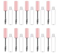 Zerodeko 10 Pièces Lot de Tubes de Mascara Vides pour Fabriquer Soi-même le Soin des Cils avec Applicateur