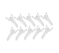 Zerodeko 10 Pièces Pinces à Racines Blanches pour Volume de Cheveux Outil Léger et Portable pour Rehausser les Racines Volumiser Naturellement et Créer un Effet Fluffy Sans Marque