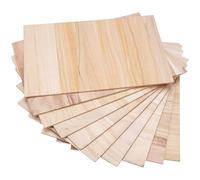 Zerodeko 10 Pièces Planche de Casse en Bois pour Arts Martiaux, Entraînement de Concentration et Taekwondo, pour Garçon et Filles et Karaté, Couleur Kaki Polyvalente