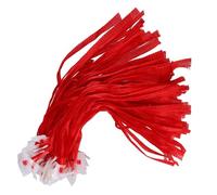 Zerodeko 100 Pièces Filet à Fruits de Produits lavables Produire des de Rangement de Produits en Maille Filet pour légumes de Produits en Maille Stockage PE Rouge