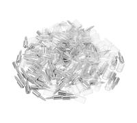 Zerodeko 100 pièces Lot de Chevilles Autotaraudeuses pour Étagères avec Manchon Antidérapant Support Robuste et Auto-verrouillage pour Armoires Bibliothèques Vitrines et Meubles de Cuisine