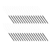 Zerodeko 100 Pièces Outil Crochet Extensions Cheveux avec Manche Plastique Coloré Ergonomique Aiguille Enfile-perles Portable pour Micro Anneaux et Extensions