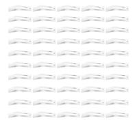 Zerodeko 100 Pinces à Cheveux Rectangulaires en Fer 5 CM Clips à Pression Solides pour Accessoires de Coiffure DIY Barrette à Cheveux Acier pour Création Artisanale Accessoires