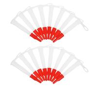 Zerodeko 100 Rallonges en Plastique pour Pistolet à Calfeutrer avec Capuchons Rouges et Ergots, Buse à Colle en Verre, Filetage Intérieur 1/2 Pouce, pour Calfeutrage Précis de Fenêtres,