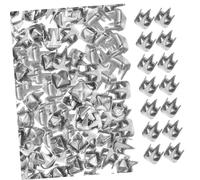 Zerodeko 1000 pièces Clous Griffes Décoratifs Carrés Rivets Métalliques pour Sacs Vêtements et Accessoires DIY Résistants et Faciles à Installer