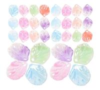 Zerodeko 100pcs Breloques en Acrylique de Pétales de Fleurs Légères et Faciles à Appliquer pour Créations Artisanales et Décorations Variées