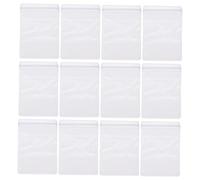 Zerodeko 100pièces Pochette De Rangement Auto-scellante pour Bijoux Sac Refermable Antioxydant pour Collier Et Petit Objet Lot de Sachets Pratique