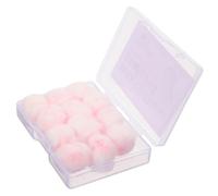 Zerodeko 12 Pièces bouchons d'oreille de sommeil bouchons d'oreilles en mousse bouchons d'oreille pour dormir boules Quies bouchon d'oreille antibruit bouchon d'oreille anti-bruit paraffine