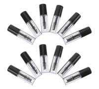 Zerodeko 12 pièces Mini Mascara Tubes Refillable Bottles With Eyelash Wand Portable Empty Lash Containers For Women Trial And Travel Use