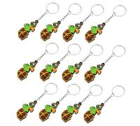 Zerodeko 12 Pièces Porte Clés Pirate avec Perroquet Accessoires de Fête Tropicale pour Garçon Fille Décoration et Récompenses pour Anniversaire et Halloween