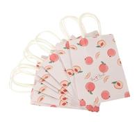 Zerodeko 12 pièces Sac Cadeau Papier Kraft Petit Format Sacs Cadeaux à Poignée pour Fête Anniversaire et Emballage Chic Design Pratique et Décoratif