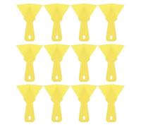 Zerodeko 12pcs Outil D'angle pour Cloisons Sèches en Plastique Truelle Angle Intérieur Épaissie et Couteaux Enduire Réutilisables à Prise Confortable pour Travaux de Finition