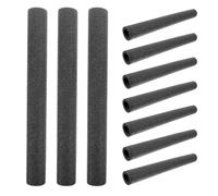 Zerodeko 12pcs Tube Isolant en Mousse Pe Noir pour Tuyaux D'eau Résistance la Compression et Design Anti-collision, Protection Thermique pour Plomberie