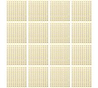 Zerodeko 15 Feuilles D’autocollants Ronds Numérotés 1 à 100, Étiquettes Autocollantes de Classification en Papier Adhésif, Petites Gommettes Numérotées pour Organisation Scolaire, Bureau