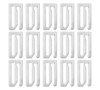 Zerodeko 15 pièces Small Iron Cape Buckles Hairdressing Cape Adjusters For Salon Hair Apron Buttons Replacement Secure Buckle Clips For Barber Maintenance