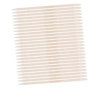 Zerodeko 150 Pièces Lot Bâtons Cuticules Bois Orange Double Embout Repousse Cuticules Précis Multifonction Outil Manucure Pédicure Portable pour Soins Ongulaires Professionnels