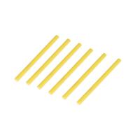 Zerodeko 16 Bâtons de Colle Thermofusible Colorés en Eva pour Bricolage Artistique, Durcissement Rapide, Adaptés aux Fleuristes et Réparation Métal