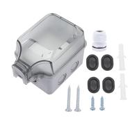 Zerodeko 1ensemble Boîtier Étanche pour Prise Murale Extérieure Protection Résistante aux Intempéries aux Chocs Couverture Isolante pour Usage Intérieur et Extérieur Style Plusieurs styles
