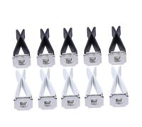 Zerodeko 1Ensemble Jeu De Clips De Ventilation Auto Diffuseurs Air Parfumés Noir Et Blanc De Chaque Couleur Accessoires Pratiques Pour Installation Facile Et Durable