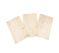 Zerodeko 1ensemble Stickers Muraux De Mesure Pour Garçon Fille Échelle De Croissance Décorative Amovible Et Pratique Pour Chambre Garçon Fille