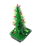 Zerodeko 1Pièce DIY LED Christmas Tree Module Kit Artificial Simulation Decoration for Office Desk No Battery Included