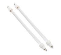 Zerodeko 2 éléments chauffants électriques à tube de quartz de 10,8 | Tube chauffant électrique pour radiateur, élément chauffant d'appoint, structure en quartz résiliente, améliore