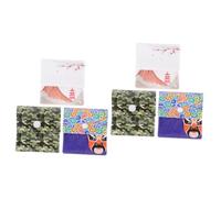 Zerodeko 2 Ensembles De Cendres Cendriers pour L'extérieur Poche À Cendre De Cendrier De Voyage Cendrier De Poche De Cendres De Poche À Cendres 3 Pièces * 2