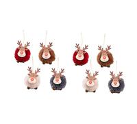 Zerodeko 2 Ensembles Décorations Suspendues pour Sapin De Noël Ornements De Ornements De Noël Gonflables De Noël Gnomes Ornements d'arbre De Noël Décoration De 4 pièces * 2
