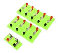 Zerodeko 2 ensembles Petit Support De Lampe À Vis Pour Expériences Électriques Support De Lampe Pour École Expérimentale Base De Lampe De Physique Aides Pédagogiques Base 10 pièces * 2