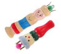 Zerodeko 2 ensembles Set de Bobines à Nouer Bois pour Débutants Outil Facile d’Utilisation Kit DIY pour Bracelets et Cordons Bobine Robuste pour Tricot Français Couleur Couleur Aléatoire