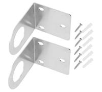 Zerodeko 2 ensembles Support de Robinet pour Filtre à Eau Kit de Montage Pratique à Installer Au Mur pour Cuisine et Salle de Bain Espace Accessoire de Robinet