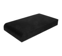 Zerodeko 2 Pcs Coussinet D'isolation Acoustique en Éponge Noire pour Haut-parleur Échos et Réflexions, pour Salle de Karaoké ou Home Cinéma