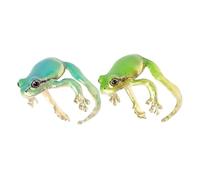 Zerodeko 2 Pièces Bague Grenouille Anneau Drôle Bagues Grenouille Pour Femme Bague De Grenouille Mignonne Et Délicate Bague Animal Drôle Ouvrir Boucles D'oreilles Oeil Alliage