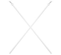 Zerodeko 2 Pièces Baguette pour Store Vénitien en Acrylique, Embout Tringle | Pièce de Rechange Manuelle, Acier Inoxydable, 43cm, Usage Fiable pour Ouverture et Réglage de Store