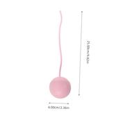 Zerodeko 2 pièces Balle Lestée Sans Fil pour Corde à Sauter Accessoires de Remplacement Rose Pratique et Portable pour Entraînement Fitness