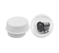 Zerodeko 2 Pièces Base Rotative pour Boîte à Musique de DIY avec Mécanisme à Remontage Accessoire de Bricolage Argile pour Créations Musicales