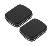 Zerodeko 2 pièces Boîte Cosmétiques avec Couvercle Compartimentée pour Vernis Ongles Palette Mélange Aquarelles Portable Rangement Organisé pour Artistes et Hobbyistes