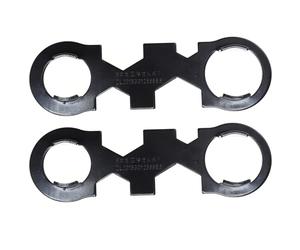 Zerodeko 2 Pièces Clé à Noyau de Valve Multifonctionnelle 35mm 40mm Noire | Acier au Carbone Élevé, Surface Lisse Polie, Rangement Compact, pour Lavabo et Raccords