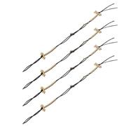 Zerodeko 2 Pièces Compteur de Chapelet pour Doigts Compteur de Prières Portable Format de Chapelet Dispositif de Comptage de Perles de Prière Portables pour Relaxation et Concentration