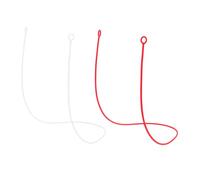 Zerodeko 2 Pièces Cordon Pour Casque Prévenir Boules Quies Longe Souple Conseils Empêchant Les Écouteurs Silicone Bouchon D'oreille Cordon De Sécurité Cordons De Sécurité Avec Gel De Silice