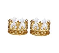 Zerodeko 2 pièces Couronne Gonflable Lot de Accessoires de Costume pour Anniversaire PVC Original pour et