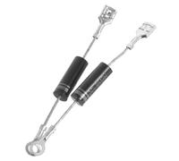 Zerodeko 2 Pièces Diode Micro-ondes Unidirectionnelle Haute Tension 2cl3512 en Métal, Courant Stable et Sécurité Assurée, Accessoire pour Four à Micro-ondes, Lampes Électroniques