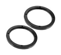 Zerodeko 2 pièces Entretoises Haut Parleur Voiture Abs Anneaux Rallonge Audio Robustes pour Amélioration Sonore Kit Adaptateurs Pour Système Audio Automobile