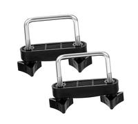 Zerodeko 2 Pièces Fixations Universelles pour Galerie de Toit Pinces U Antidérapantes pour Coffre de Toit Voiture Accessoires Compatibles SUV et Camion Lot de Clips de Serrage Robustes