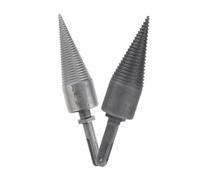Zerodeko 2 pièces Foret à Bois Outil de Fendage de Bûches Acier à Haute Vitesse pour Perceuse Électrique pour Camping Jardinage